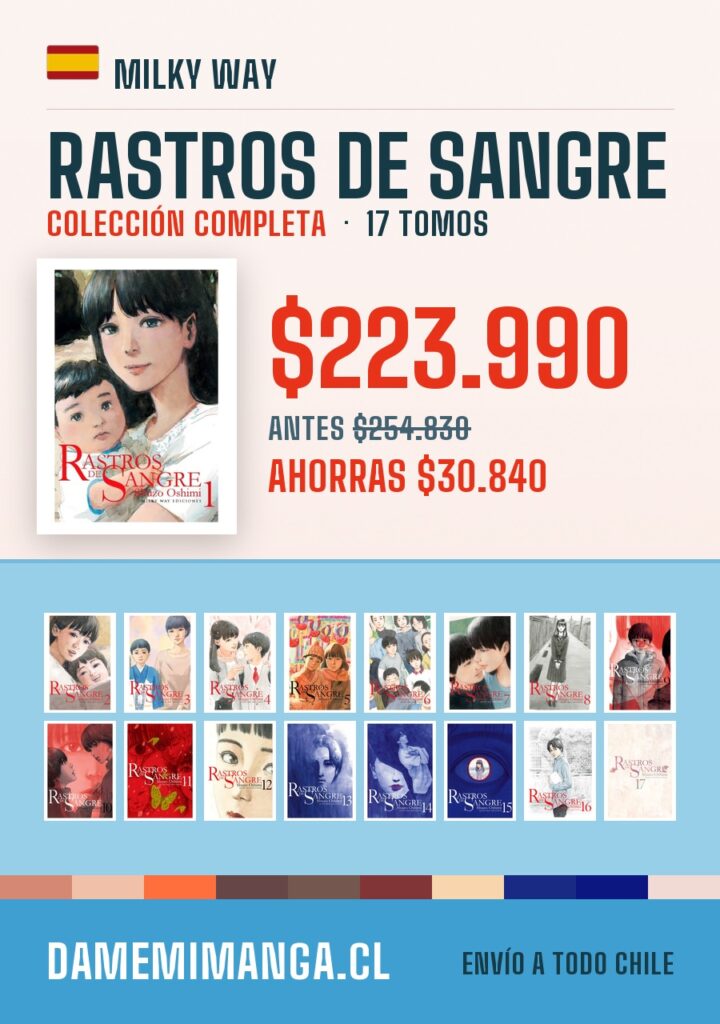 Rastros de Sangre Colección Completa (17 tomos) – Milky Way