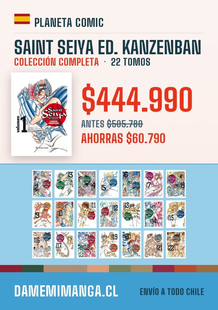 Saint Seiya Ed. Kanzenban Colección Completa (22 tomos) – Planeta Comic