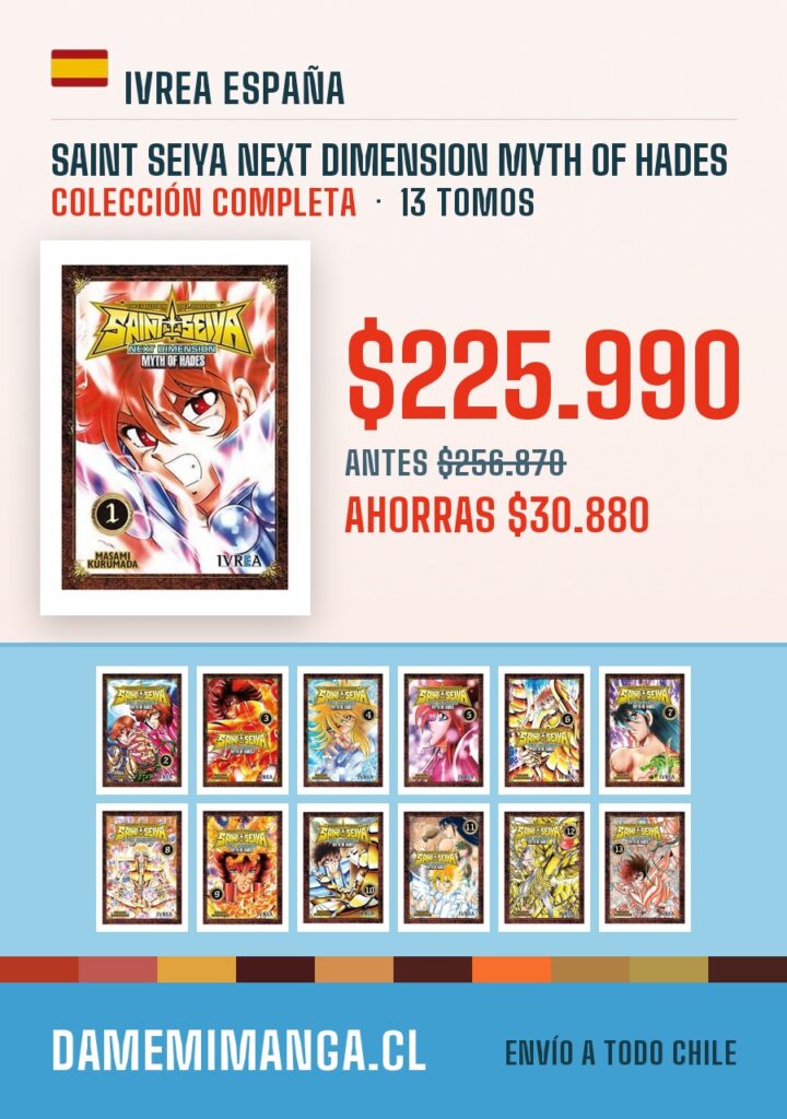 Saint Seiya Next Dimension Myth of Hades Colección Completa (13 tomos) – Ivrea España
