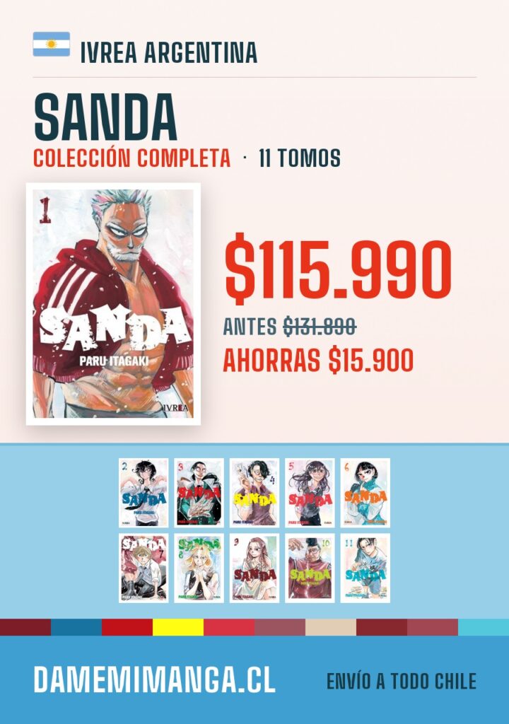 Sanda Colección Completa (11 tomos) – Ivrea Argentina