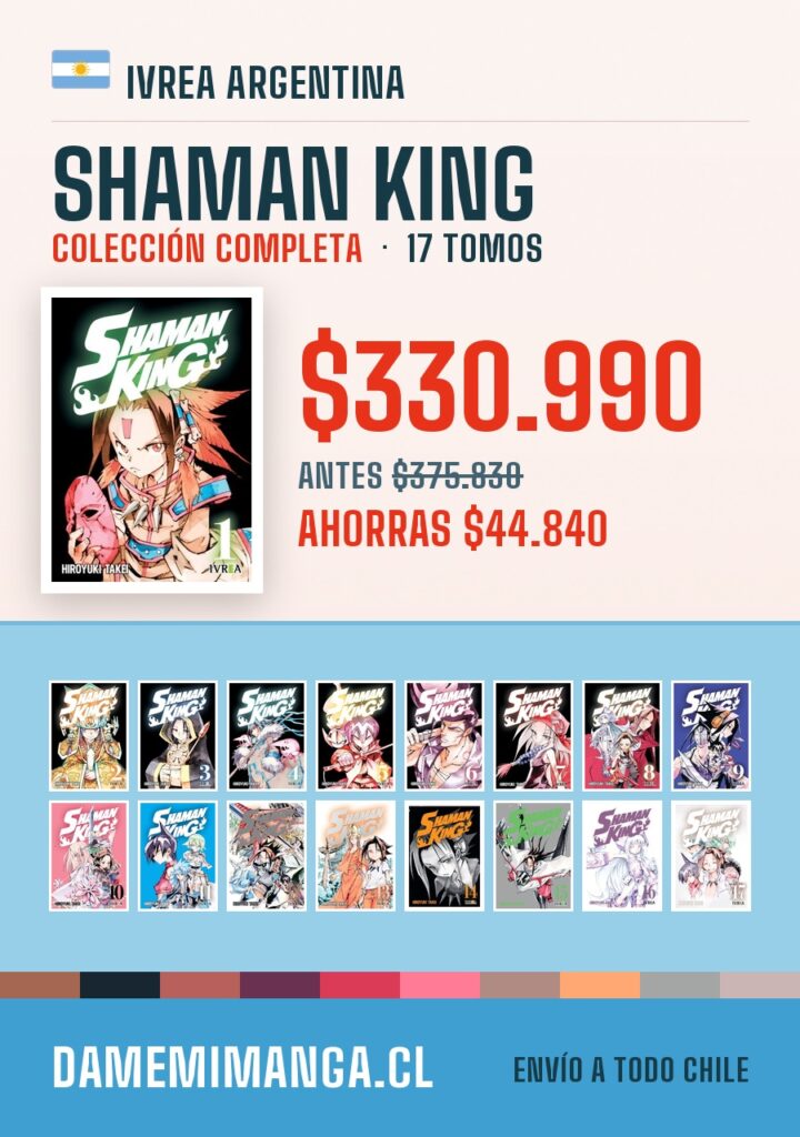 Shaman King Colección Completa (17 tomos) – Ivrea Argentina