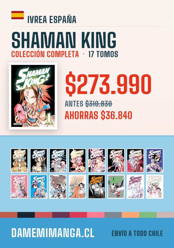 Shaman King Colección Completa (17 tomos) – Ivrea España