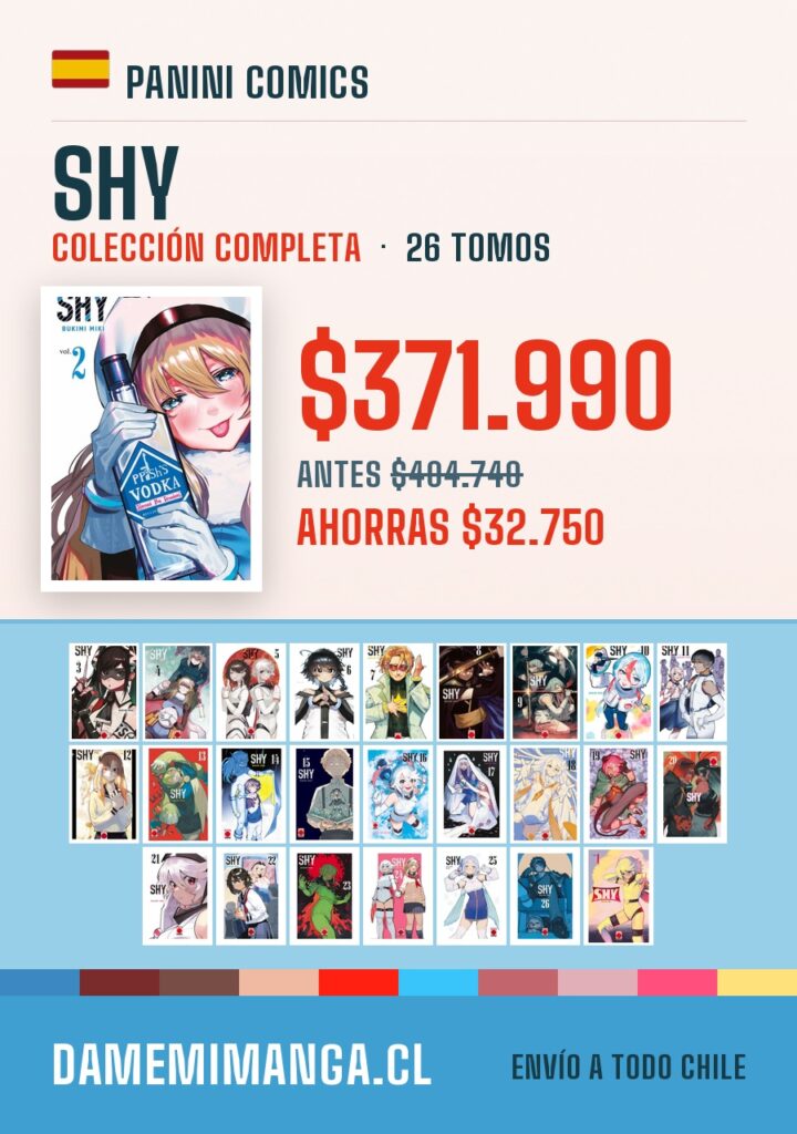 Shy Colección Completa (26 tomos) – Panini Comics