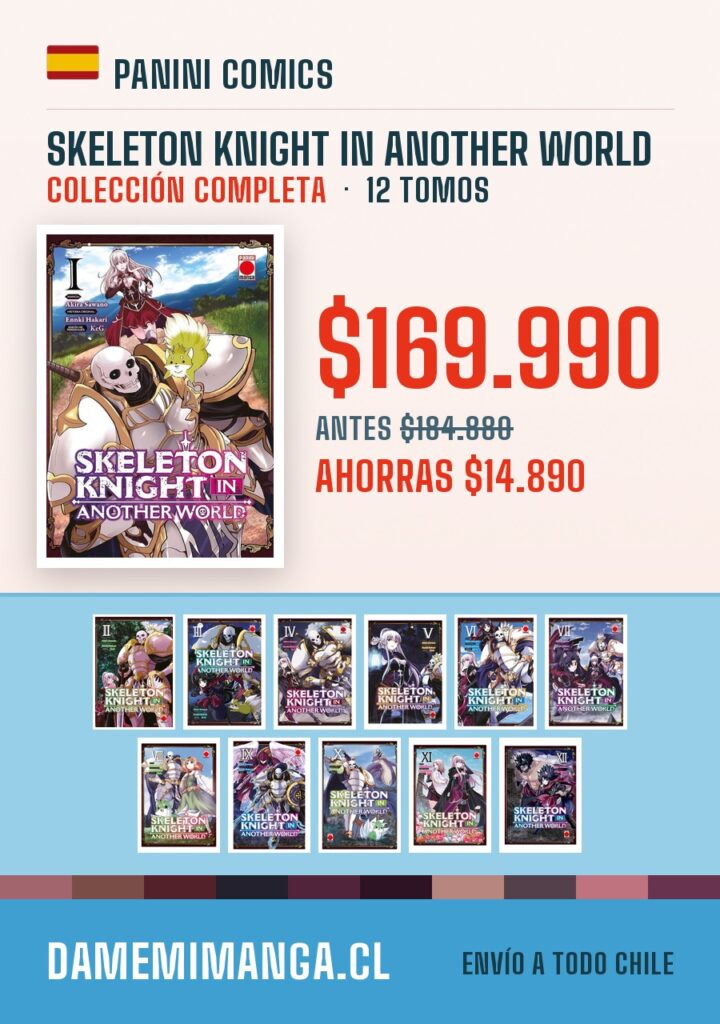 Skeleton Knight in Another World Colección Completa (12 tomos) – Panini Comics