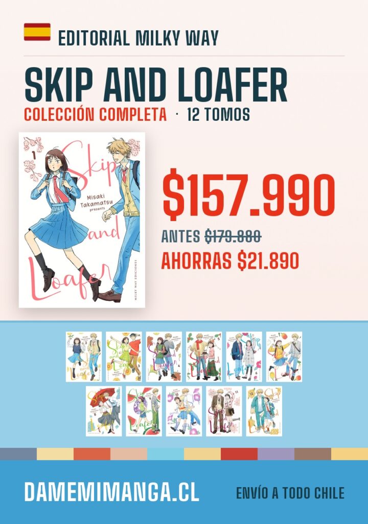 Skip And Loafer Colección Completa (12 tomos) – Editorial Milky Way