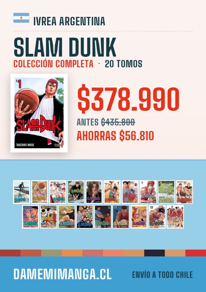 Slam Dunk Colección Completa (20 tomos) – Ivrea Argentina