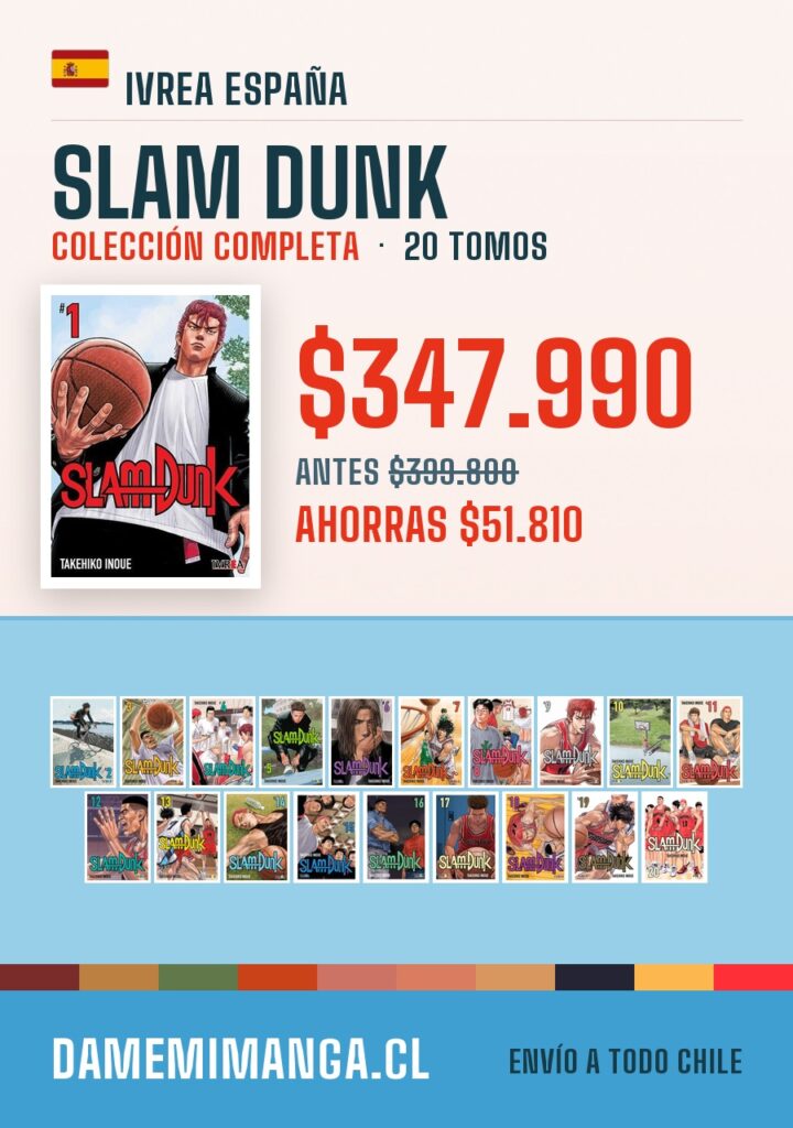 Slam Dunk Colección Completa (20 tomos) – Ivrea España