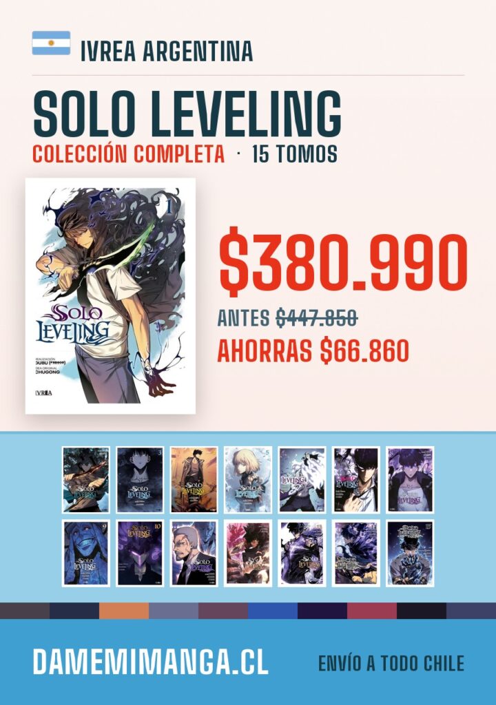 Solo Leveling Colección Completa (15 tomos) – Ivrea Argentina