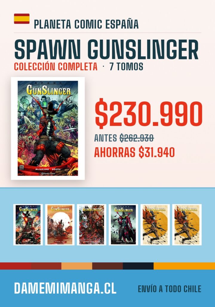 Spawn Gunslinger Colección Completa (7 tomos) – Planeta Comic España