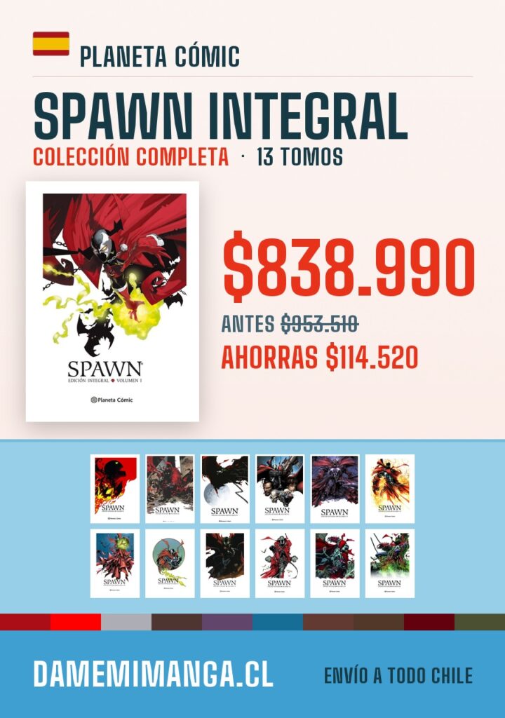 Spawn Integral Colección Completa (13 tomos) – Planeta Cómic