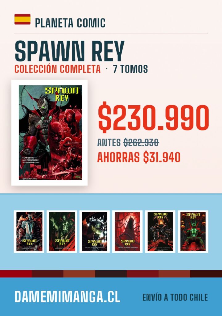 Spawn Rey Colección Completa (7 tomos) – Planeta Comic