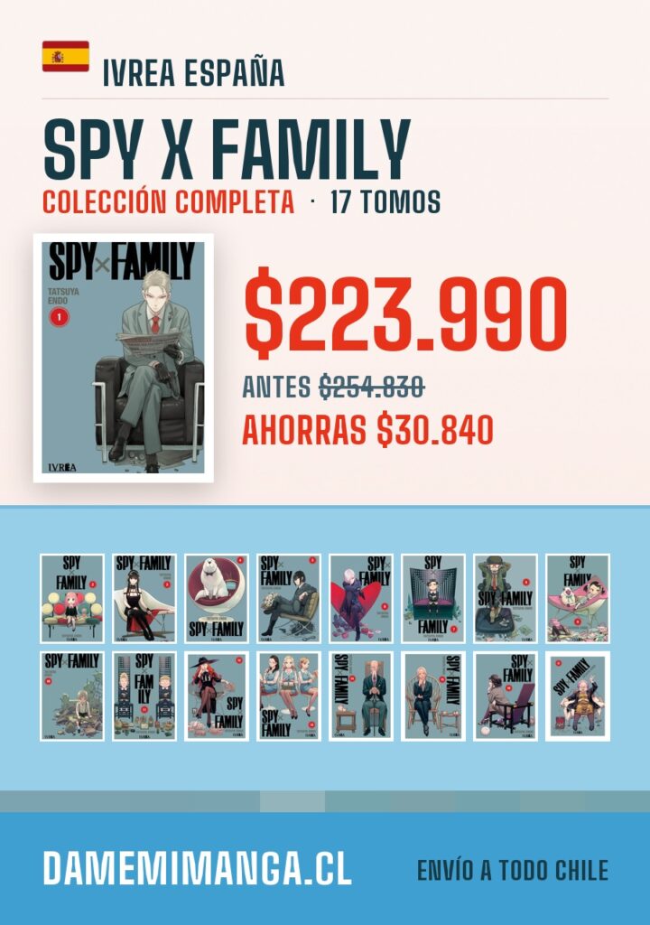 Spy X Family Colección Completa (17 tomos) – Ivrea España