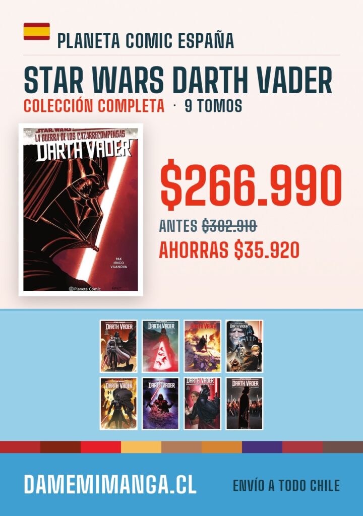 Star Wars Darth Vader Colección Completa (9 tomos) – Planeta Comic España
