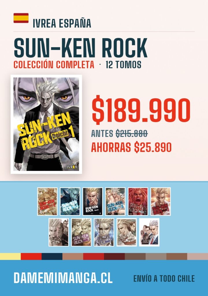 Sun-Ken Rock Colección Completa (12 tomos) – Ivrea España