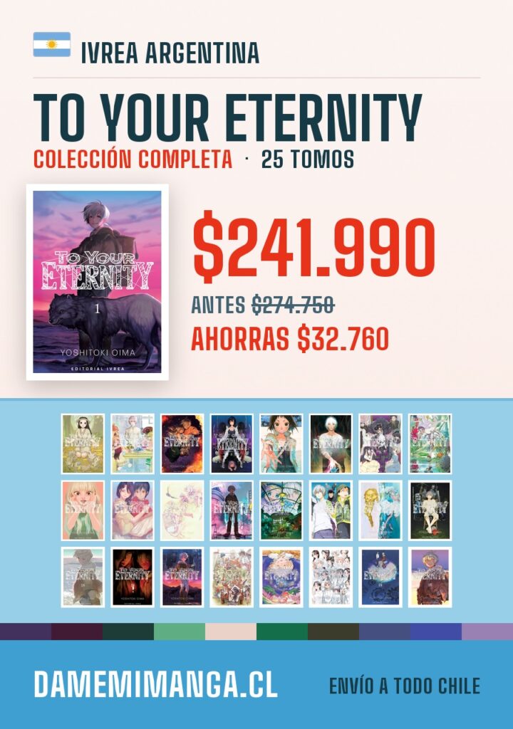 To Your Eternity Colección Completa (25 tomos) – Ivrea Argentina