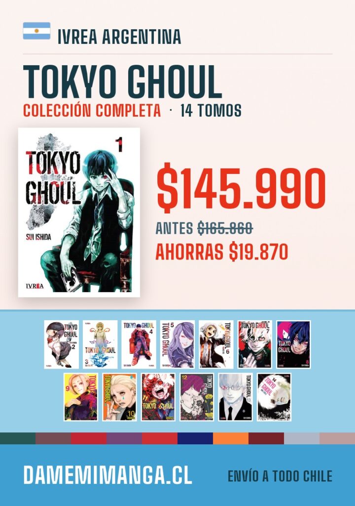 Tokyo ghoul Colección Completa (14 tomos) – Ivrea Argentina