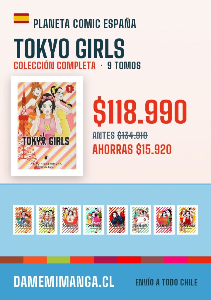 Tokyo Girls Colección Completa (9 tomos) – Planeta Comic España