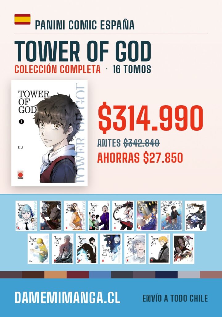 Tower Of God Colección Completa (16 tomos) – Panini Comic España