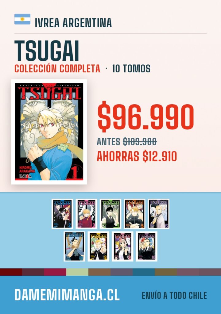 Tsugai Colección Completa (10 tomos) – Ivrea Argentina