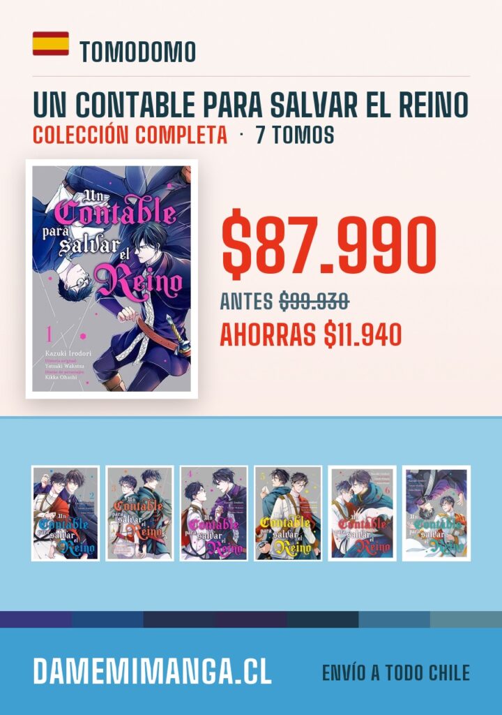 Un Contable Para Salvar El Reino Colección Completa (7 tomos) – Tomodomo