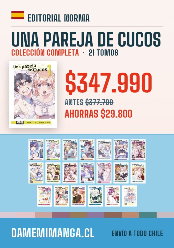 Una Pareja De Cucos Colección Completa (21 tomos) – Editorial Norma
