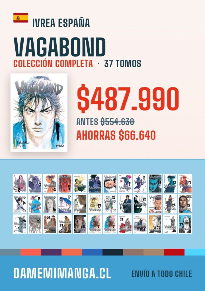 Vagabond Colección Completa (37 tomos) – Ivrea España