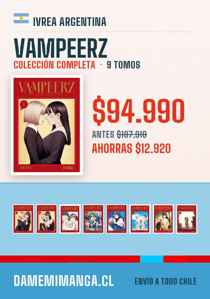 Vampeerz Colección Completa (9 tomos) – Ivrea Argentina