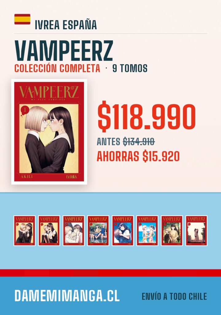 Vampeerz Colección Completa (9 tomos) – Ivrea España