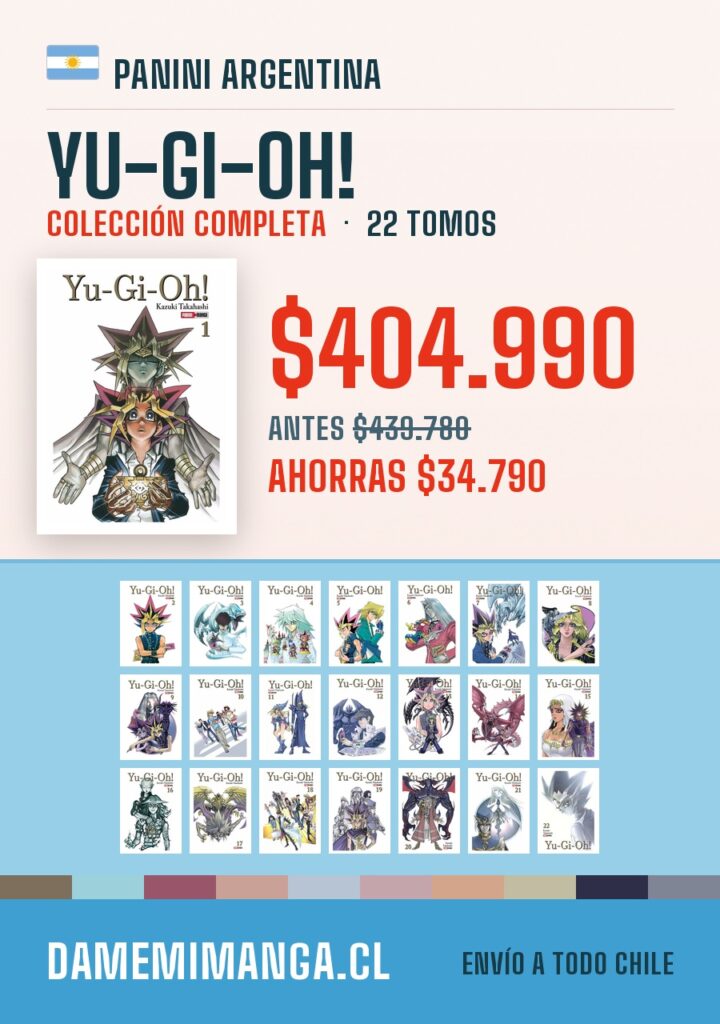 Yu-Gi-Oh! Colección Completa (22 tomos) – Panini Argentina