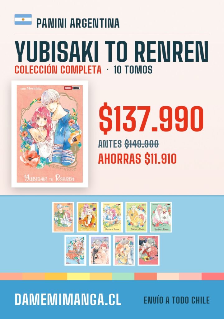 Yubisaki To Renren Colección Completa (10 tomos) – Panini Argentina