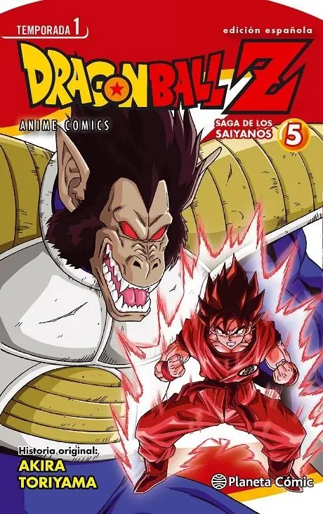 Dragon Ball Z Anime Comics Saiyan 05 (Saga de los Saiyanos) – Planeta España