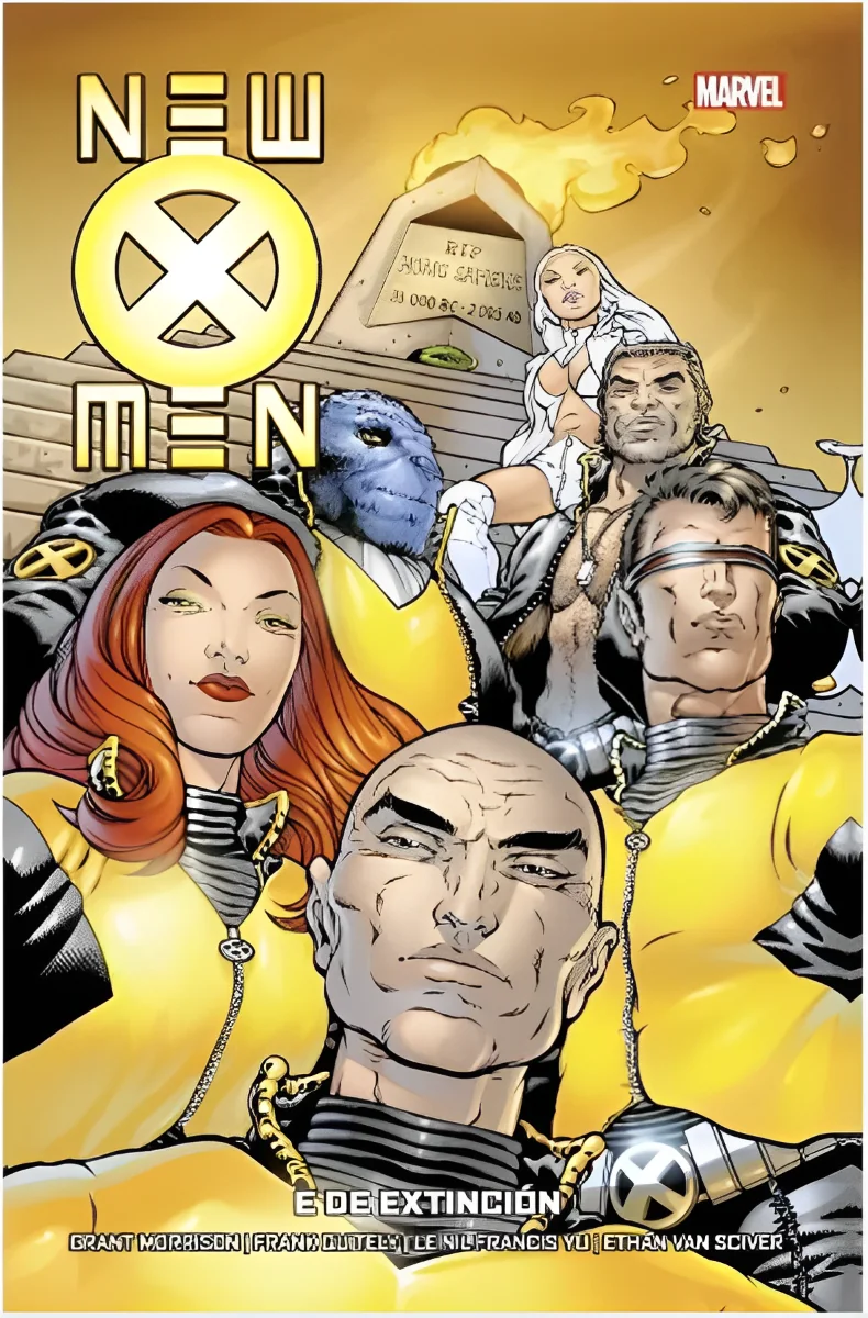 New X-Men (HC) 01 de 07 e de Extincion - Panini Argentina