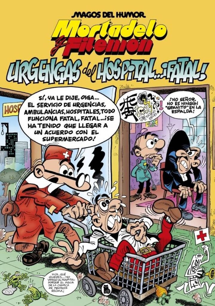 Mortadelo y Filemón. Urgencias del hospital... ¡fatal! (Magos del Humor 194) – Bruguera