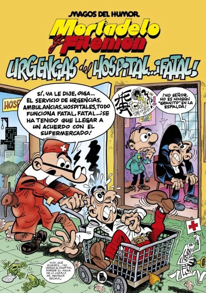 Mortadelo y Filemón. Urgencias del hospital... ¡fatal! (Magos del Humor 194) – Bruguera