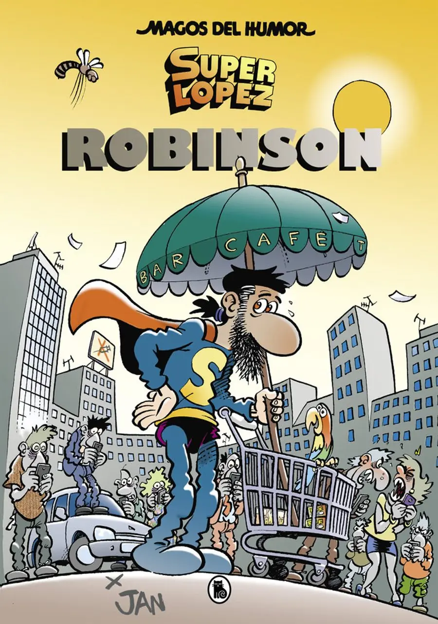 Superlópez. Robinson (Magos del Humor 193) – Bruguera