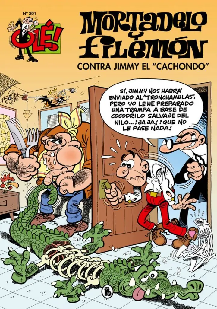 Contra Jimmy «El Cachondo» (Olé! Mortadelo 201) – Bruguera