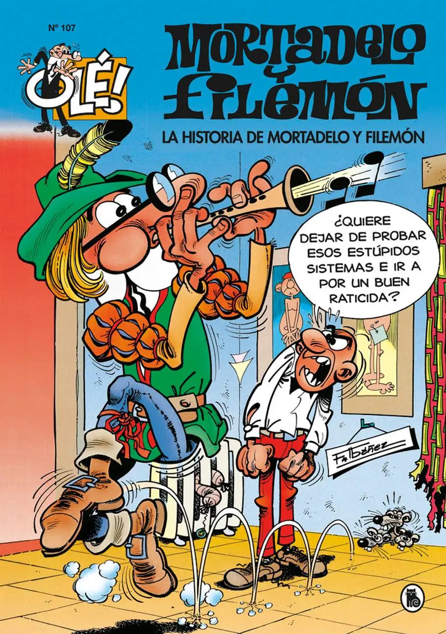 La historia de Mortadelo y Filemón (Olé! Mortadelo 107) – Bruguera