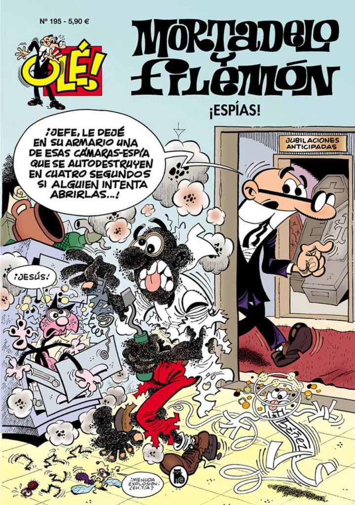 ¡Espías! (Olé! Mortadelo 195) – Bruguera