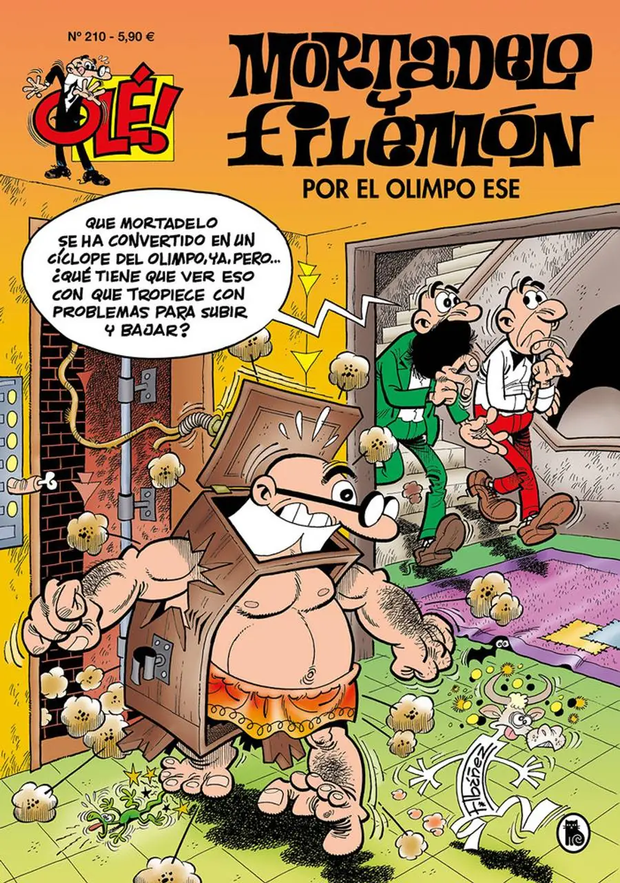 Por el Olimpo ese (Olé! Mortadelo 210) – Bruguera