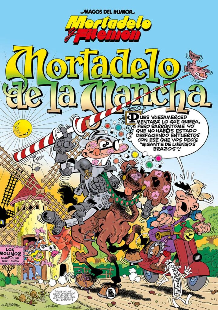 Mortadelo y Filemón. Mortadelo de la Mancha (Magos del Humor 103) – Bruguera