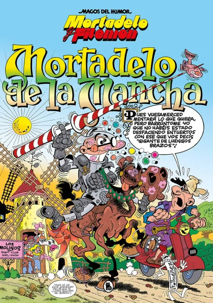 Mortadelo y Filemón. Mortadelo de la Mancha (Magos del Humor 103) – Bruguera