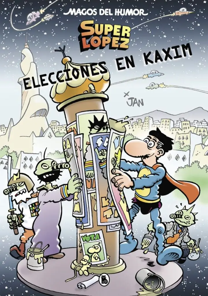 Superlópez. Elecciones en Kaxim (Magos del Humor 143) – Bruguera