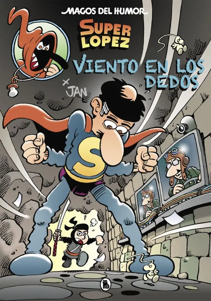 Viento en los dedos (Magos del Humor Superlópez 203) – Bruguera