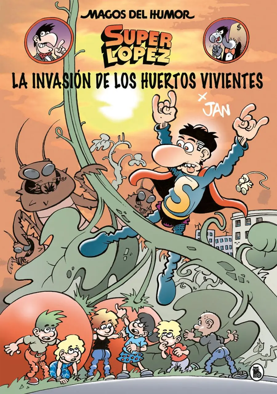 La invasión de los huertos vivientes (Magos del Humor Superlópez 206) – Bruguera