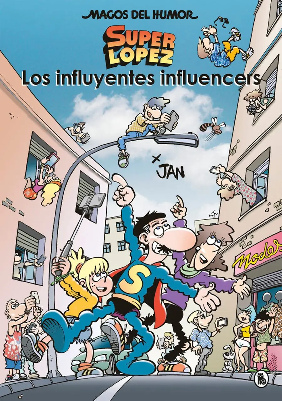 Los influyentes influencers (Magos del Humor Superlópez 207) – Bruguera