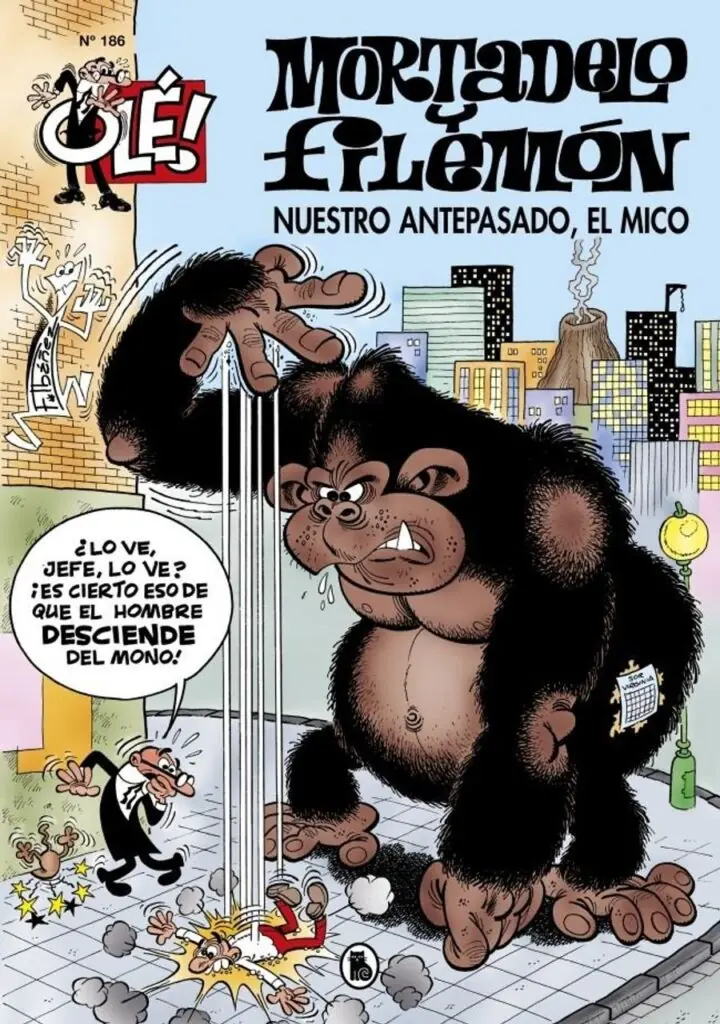 Olé Mortadelo 186 Nuestro Antepasado – Bruguera