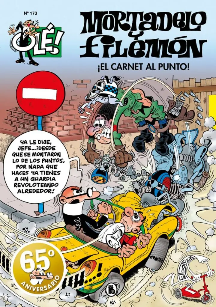 El carnet, al punto (Olé! Mortadelo 173) – Bruguera