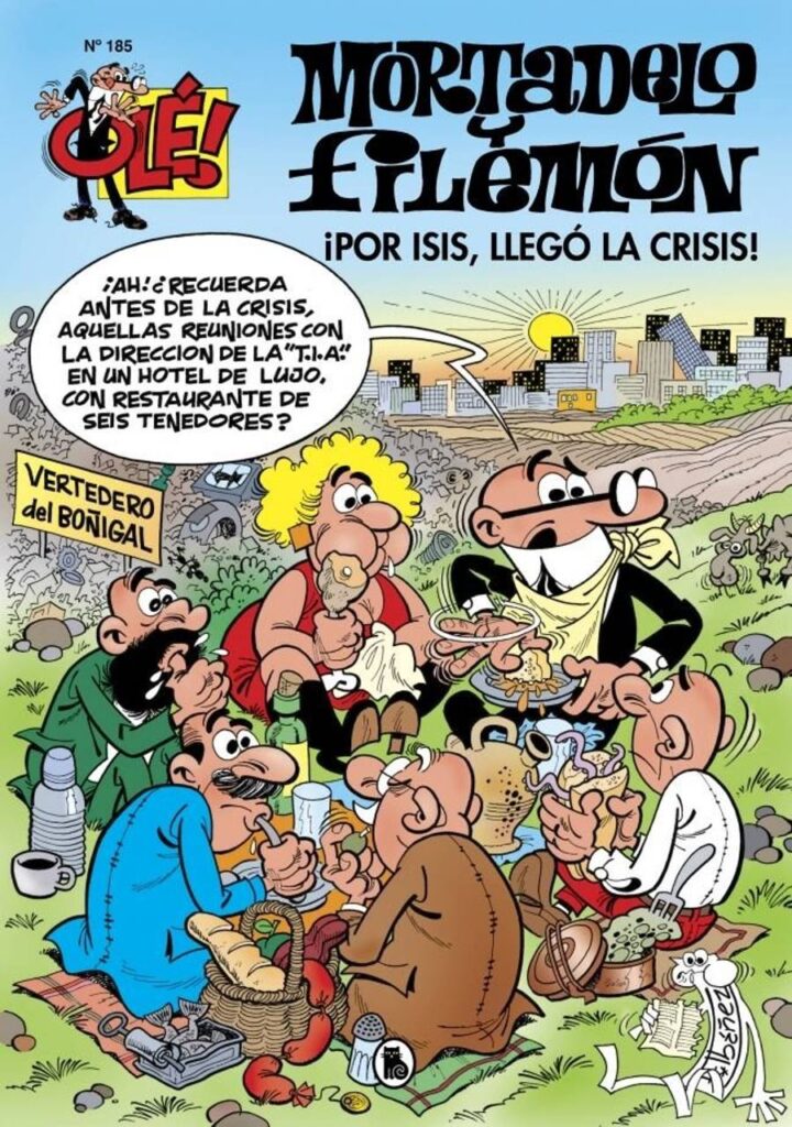¡Por Isis, llegó la crisis! (Olé! Mortadelo 185) – Bruguera