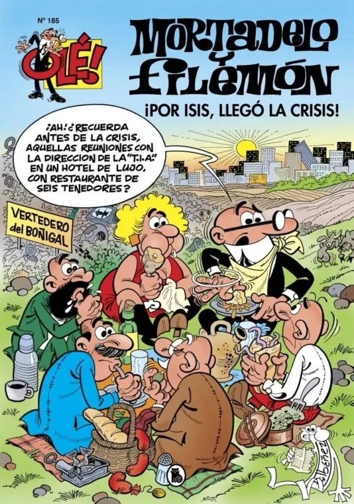 ¡Por Isis, llegó la crisis! (Olé! Mortadelo 185) – Bruguera