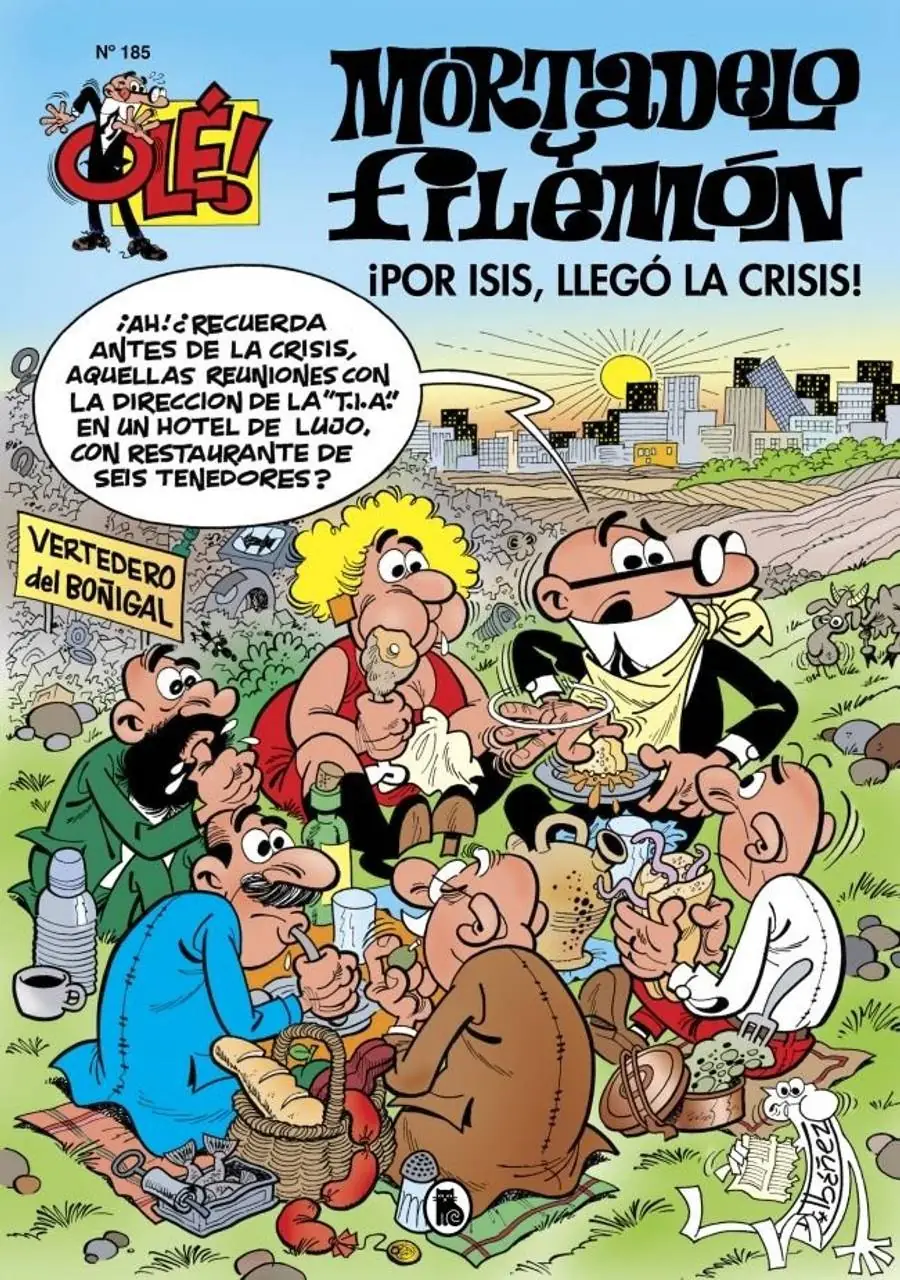 ¡Por Isis, llegó la crisis! (Olé! Mortadelo 185) – Bruguera
